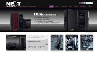 Next-proaudio website upgrade offers improved functionality