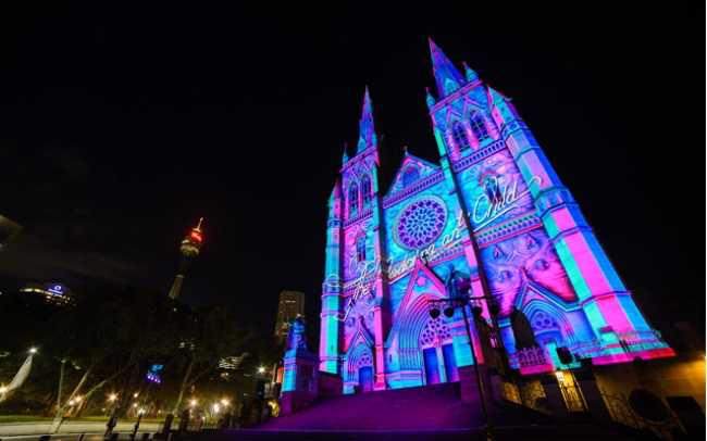 TDC lights up Sydney’s St Mary’s Cathedral