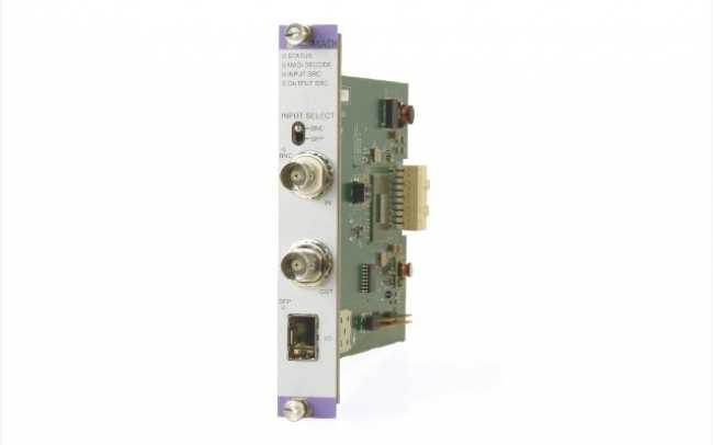 Calrec shows network interface cards at Cabsat