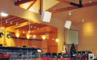 WorxAudio solves intelligibility and coverage issues for Prescott United Methodist Church