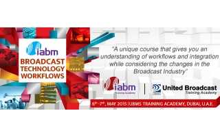 UBMS and IABM to host Broadcast Technology Workflow training