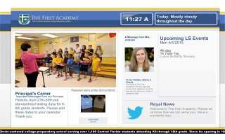 TFA keeps students informed with campus-wide Carousel network
